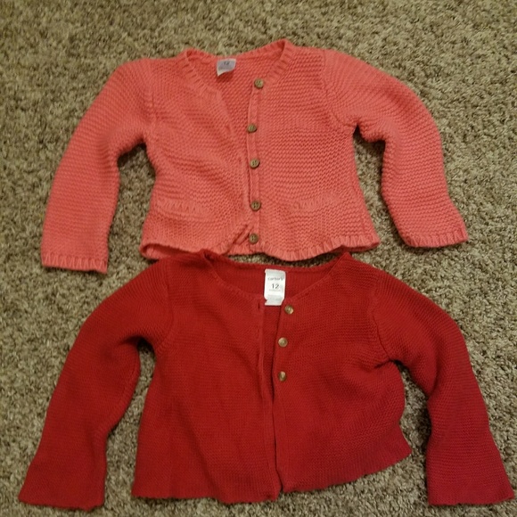 Other - TWO 12m Carter's Sweates r